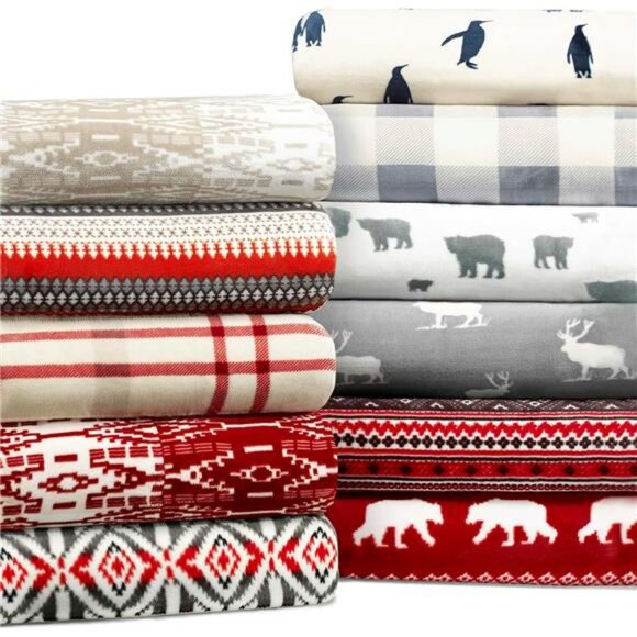 Red Sherpa Fleece Throw Blanket Soft Reversible Couch Bed Cozy Warm 60x50 - Picture 6 of 7